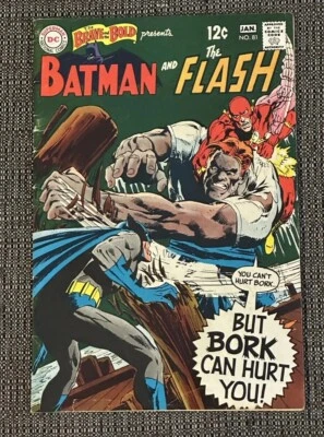 BRAVE AND BOLD #81 F/VF NEAL ADAMS ART 1968 - Image 1 of 2