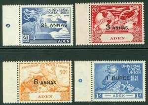 SG 32-35 Aden 1939 4er Set. Fine unmontiert postfrisch KAT 10€ - Bild 1 von 1
