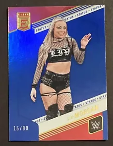 2023 PANINI LIV MORGAN #2 WWE DONRUSS ELITE STATUS PARALLEL @ 15/80 @ - Picture 1 of 2