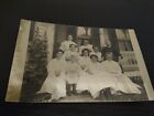 Rockwood NY Ladies Aid Womens Movement White Dress Nurses ? RPPC Photo Postcard
