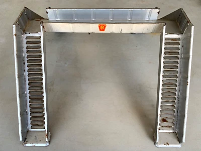 Изящный винтажный оловянный верхний мост для пешеходного поезда Marx масштаба O PRR - Изображение 1 из 4