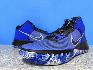 Nike Kyrie Flytrap 4 CT1972-401 Racer Blue Black Sz 12 Men's Basketball Sneakers - Picture 1 of 7