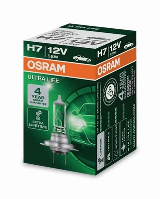 H7 12V 55W PX26d ULTRA LIFE Faltschachtel OSRAM Glühbirne Autolampe - Bild 1 von 3