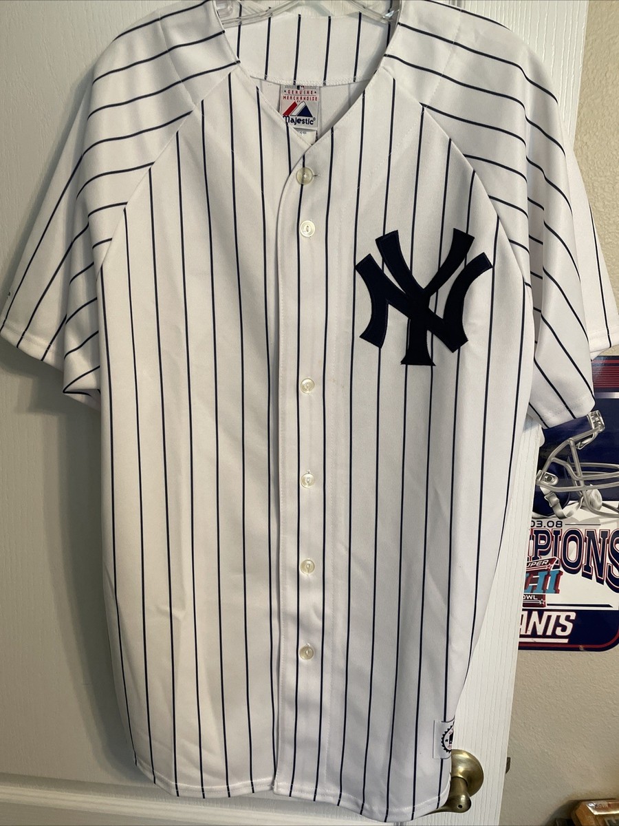 新品Majestic MLBヤンキース ジーター オーセンティックユニフォーム Majestic - 【限定 プロモデル タグ付き】 ニューヨーク