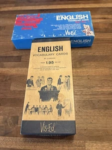 VIS-ED ENGLISH VOCABULARY CARDS- LANGUAGE FOREIGN ESL LEARNING - Bild 1 von 12