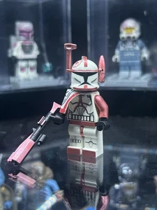 Lego Star Wars Red Metallic Phase 1 “Shock” Clone Minifigure OG eBay Custom RARE - Picture 1 of 4