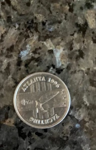 1996 Atlanta Olympic Yachting Coin Token - Picture 1 of 2