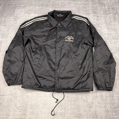 Jaqueta Polo Jeans Co Ralph Lauren Masculina Média Y2k Cetim Varsity Snap Antiga - Imagem 1 de 4