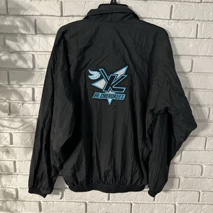 Vintage Knoxville Jr. Cherokees Hockey Jacke ECHL Herren Größe XL Made In USA - Bild 1 von 8