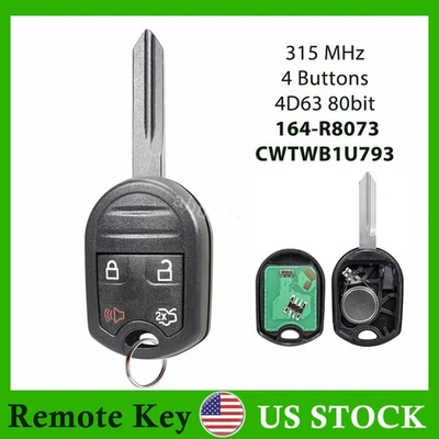 For 2011 2012 2013 2014 2015 2016 2017 Ford Expedition Remote Key Fob 164-R8073 - Image 1 of 4