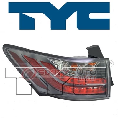 TYC Left Outer Tail Light Lens for 2011-2014 Lexus CT200h Electrical cu Foto 1 de 4