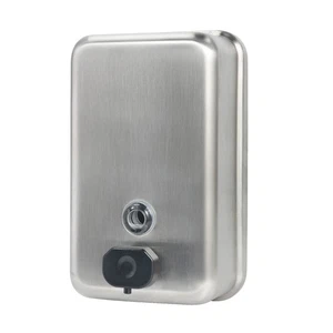 Heavy Duty Stainless Steel Wall Mount Soap Dispenser, 1100ml/37oz, with Corro... - Picture 1 of 8
