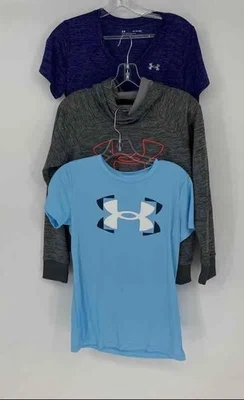 Under Armour Mujer Multicolor Ropa Activa Pullover Sudadera con Capucha Talla XS Lote de 3 Foto 1 de 4