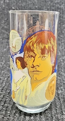 Vintage 1977 Luke Skywalker STAR WARS Burger King Drinking Glass - Image 1 of 4