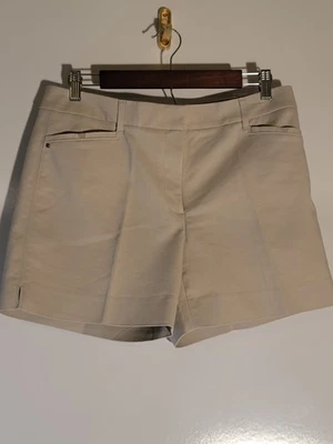 Pantalones Cortos Casa Blanca Mercado Negro Para Mujer 8 Dobladuras 5" Entrepierna Cuatro Bolsillos Elegante Foto 1 de 4