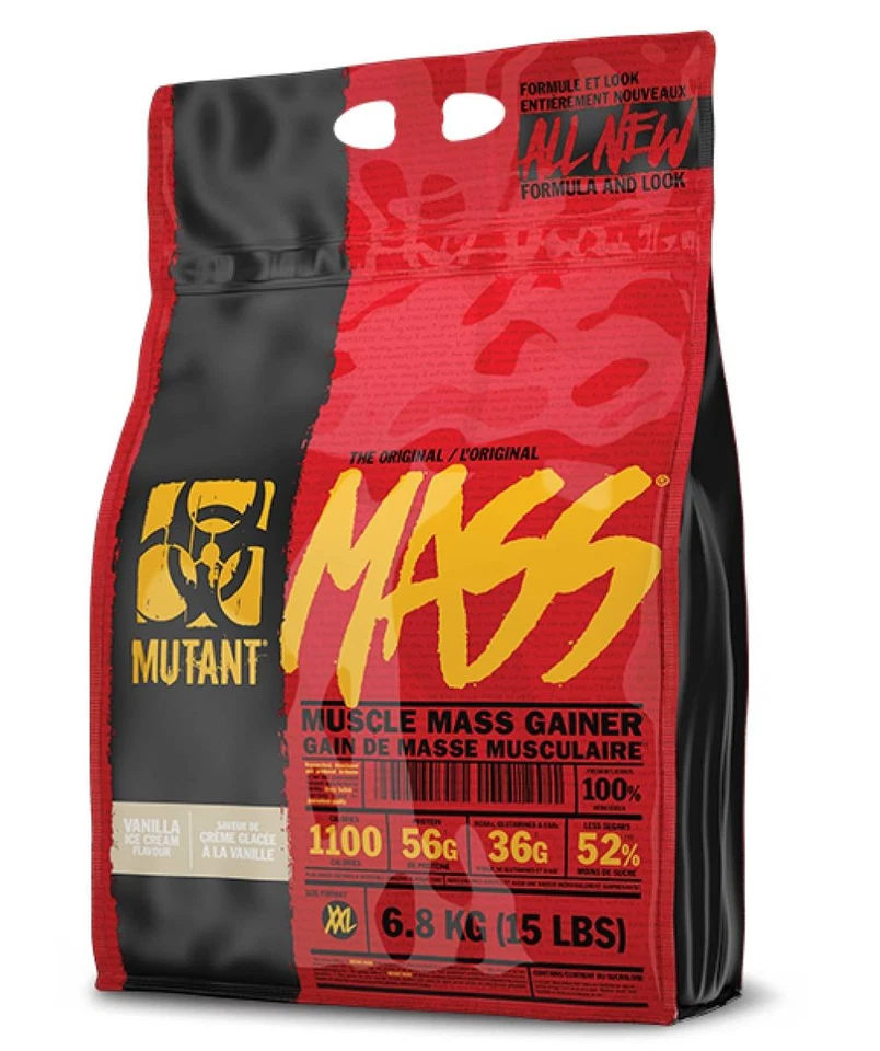 (9,26EUR/kg) Mutant Mass Gainer 6,8kg Beutel Neuste Version, Topseller