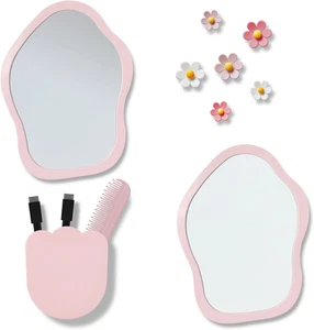 12 Pcs Girls Locker Accessories Locker Decorations Including Mirrors Whiteboards - Picture 1 of 12