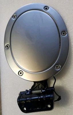 2005 MAZDA RX-8 OEM GAS FUEL Chrome  DOOR LID COVER ASSEMBLY - Image 1 of 4