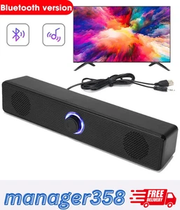 Bluetooth Soundbar Wireless Theater für TV PC Laptop USB Kabelgebunden & 360° Surround - Bild 1 von 16