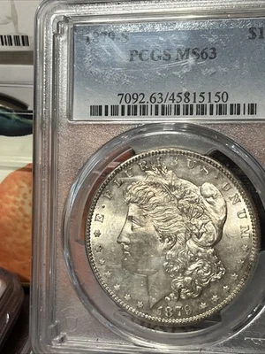 1879-S  Morgan Dollar PCGS MS63 Like Pl - Image 1 of 4