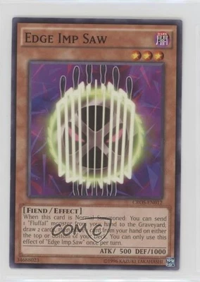 Edge Imp Saw Unlimited YuGiOh Crossed Souls Base Set #CROS-EN012 - Image 1 of 2