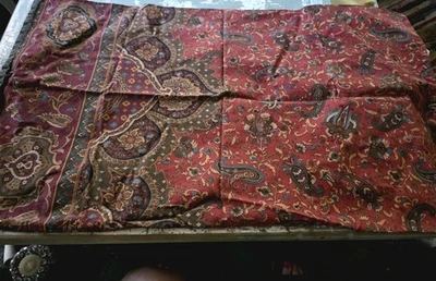 2 novas fronhas padrão equestre vintage RARAS Ralph Lauren paisley - Imagem 1 de 3