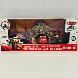 Disney Pixar Cars - SHOWTIME STORY PACK On The Road 4-PK 2022 - 1:55 Diecast - Picture 1 of 3