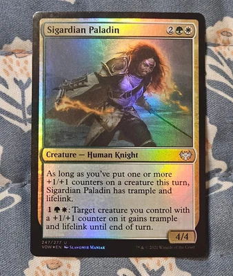 Sigardian Paladin FOIL (247) Innistrad: Crimson Vow MTG Magic - Image 1 of 4