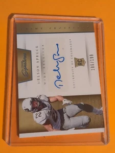 2016 Panini Prime Signatures Prospects /199 Nelson Spruce #227 Rookie Auto RC - Picture 1 of 2