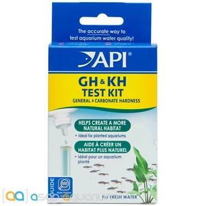 API GH & KH Test Kit for Freshwater Aquariums General & Carbonate Hardness Test - Picture 1 of 2