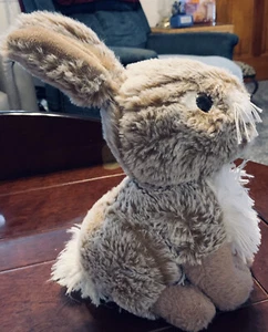 Light Brown Bunny Rabbit 9" Plush Stuffed Animal Toy Long Ears Easter - Picture 1 of 9
