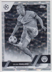 2022-23 Topps UEFA Champions League Competitions Erling Haaland Black White /150 - Bild 1 von 2