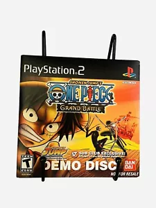 One Piece Grand Battle Demo Disc Sony PlayStation 2 PS2 SJ Club Exclusive Rare - Picture 1 of 6