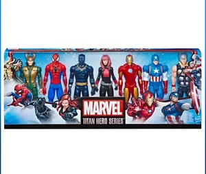 Marvel Avengers Titan Hero Series Multipack 7 figuras de acción 12” regalo cumpleaños - Imagen 1 de 2