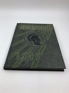 1946 New Castle High School The Rosennial Yearbook New Castle, Indiana - Picture 1 of 12