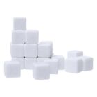 16Mm White Acrylic Cubes Blank Dice For ,Math Counting Teaching1519
