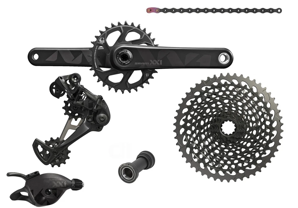 Gruppo SRAM XX1 EAGLE BLACK GXP Press Fit TRIGGER 175mm 10-50 1x12 Velocita' - Immagine 1 di 1