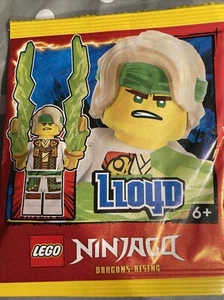 LEGO NINJAGO MASTER LLOYD + 2 ENERGY BLASTS DRAGONS RISING Minifigure 892501 - Picture 1 of 1