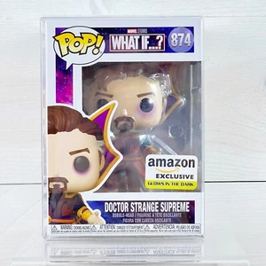 Funko Pop Marvel What If #874 Doctor Strange Supreme GITD Exclusivo de Amazon (68) - Imagen 1 de 10
