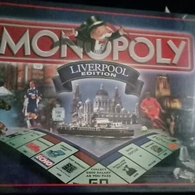 Liverpool Themed Monopoly  Vintage Board game  1999  Limited  collectors Edition - Image 1 of 4