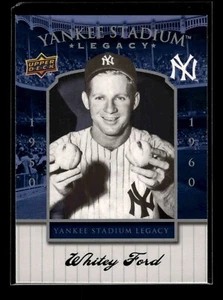 2008 Upper Deck Yankee Stadium Legacy #32 Whitey Ford (NM)(BAS) - Picture 1 of 2