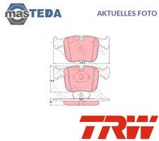 TRW VORNE SATZ BREMSBELÄGE BREMSKLÖTZE GDB1118 I NEU OE QUALITÄT