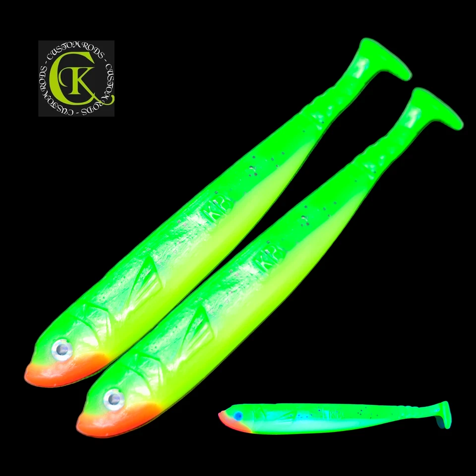 2/5/10 Gummifisch 13cm UV Stint Kauli Uklei Ukel Kunstköder Zander Barsch NEW 13 - Bild 1 von 1