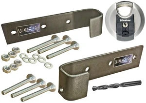 Y Anker Schwerlast Schuppen Sicherheitsschließe und Klammerschloss auch M40 Vorhängeschloss - Bild 1 von 9