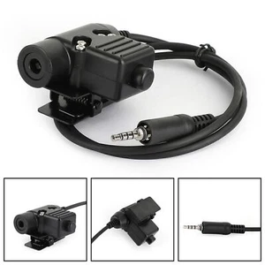 1x PTT Interphone Push-To-Talk for Yaesu VX-6R VX-7R VXA-300 FT-270 VX-700 S8 - Picture 1 of 8