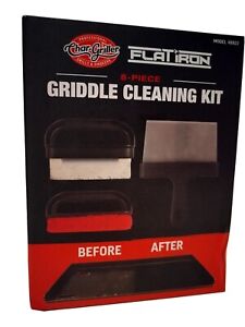 Char Griller Flat Iron 8 piece Griddle Cleaning Kit