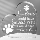 10*10*1Cm Pet Memorial Gift Romantic Sympathy Condolence Gift  Office