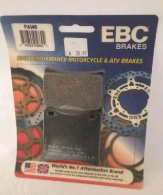 EBC - FA146 - Pastillas de freno orgánicas SUZUKI GSX 600, 750, 1100 VX800 GV1400 Foto 1 de 2