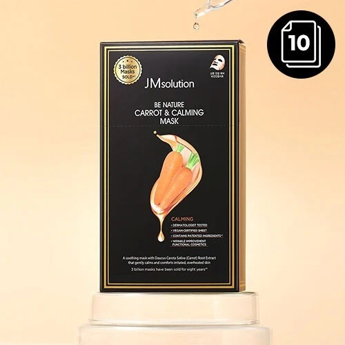 JMsolution Be Nature Carrot & Calming Mask 10ea - Image 1 of 1