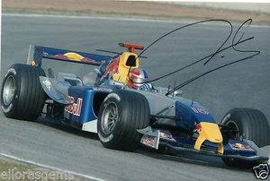Formel 1 F1 Fahrer Vitantonio Liuzzi handsigniertes Foto 12x8" Autogramm AB - Bild 1 von 1